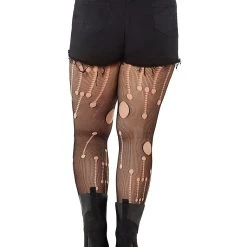 Spirit Halloween Distressed Plus Size Tights 9 Spirit Halloween Distressed Plus Size Tights -HALLOWEEN COSTUMES Sales Store 01520170 d