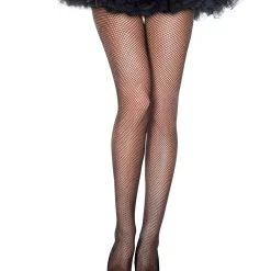 Spirit Halloween Black Fishnet Tights