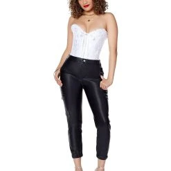 Spirit Halloween White Lace Royal Corset -HALLOWEEN COSTUMES Sales Store 01521699 c