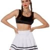 Spirit Halloween Black Velvet Sports Bra 1 Spirit Halloween Black Velvet Sports Bra -HALLOWEEN COSTUMES Sales Store 01522069 a