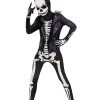 Spirit Halloween Kids Punk Skeleton Skin Suit Costume -HALLOWEEN COSTUMES Sales Store 01525088 a