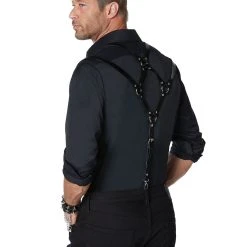 Spirit Halloween Punk Suspender Harness