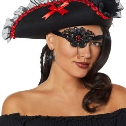 Spirit Halloween Jeweled Pirate Eye Patch