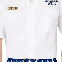 Spirit Halloween Adult Yacht Captain Costume -HALLOWEEN COSTUMES Sales Store 01527928 c