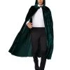 Spirit Halloween Emerald Hooded Cape