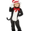 Spirit Halloween Toddler Cat in the Hat Jumpsuit Costume – Dr. Seuss -HALLOWEEN COSTUMES Sales Store 01528157 a