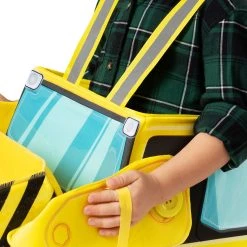 Spirit Halloween Toddler Ride-Along Bulldozer Costume -HALLOWEEN COSTUMES Sales Store 01528926 c