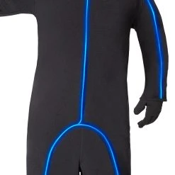 Spirit Halloween Toddler Blue Light-Up Stick Figure Costume -HALLOWEEN COSTUMES Sales Store 01529262 c