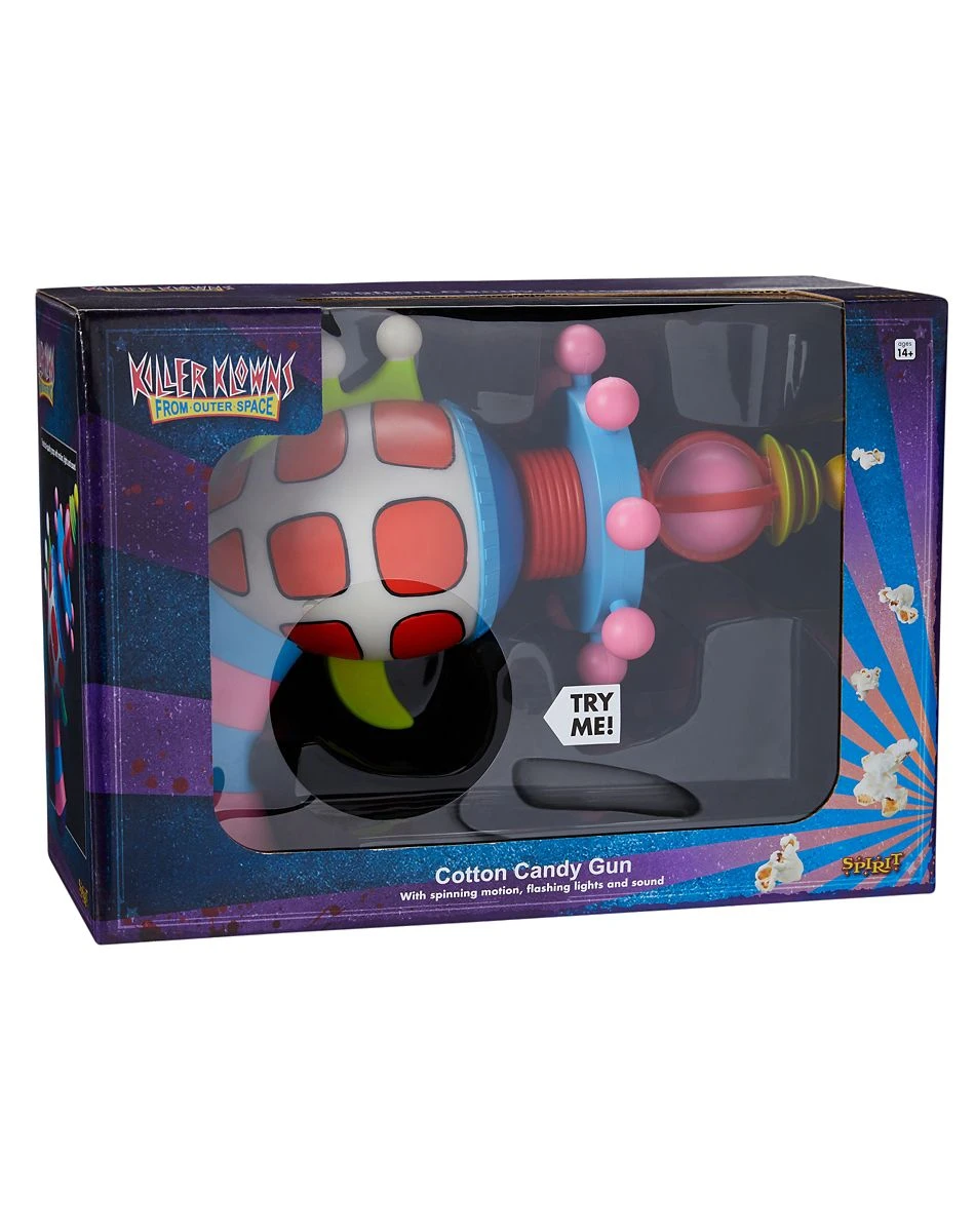 Spirit Halloween Cotton Candy Gun - Killer Klowns from Outer Space 6 Spirit Halloween Cotton Candy Gun - Killer Klowns from Outer Space - Image 4