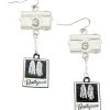 Spirit Halloween Beetlejuice Polaroid Earrings -HALLOWEEN COSTUMES Sales Store 01530492 a