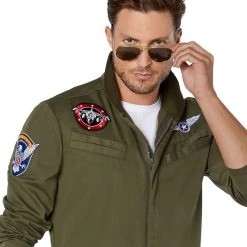 Spirit Halloween Adult Flight Suit Costume -HALLOWEEN COSTUMES Sales Store 01530682 c