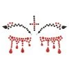 Spirit Halloween Jewel Vampire Face Decal 2 Spirit Halloween Jewel Vampire Face Decal -HALLOWEEN COSTUMES Sales Store 01531185 a