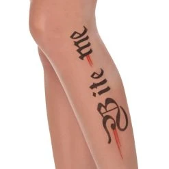 Spirit Halloween Vampire Bite Me Tights -HALLOWEEN COSTUMES Sales Store 01531516 c