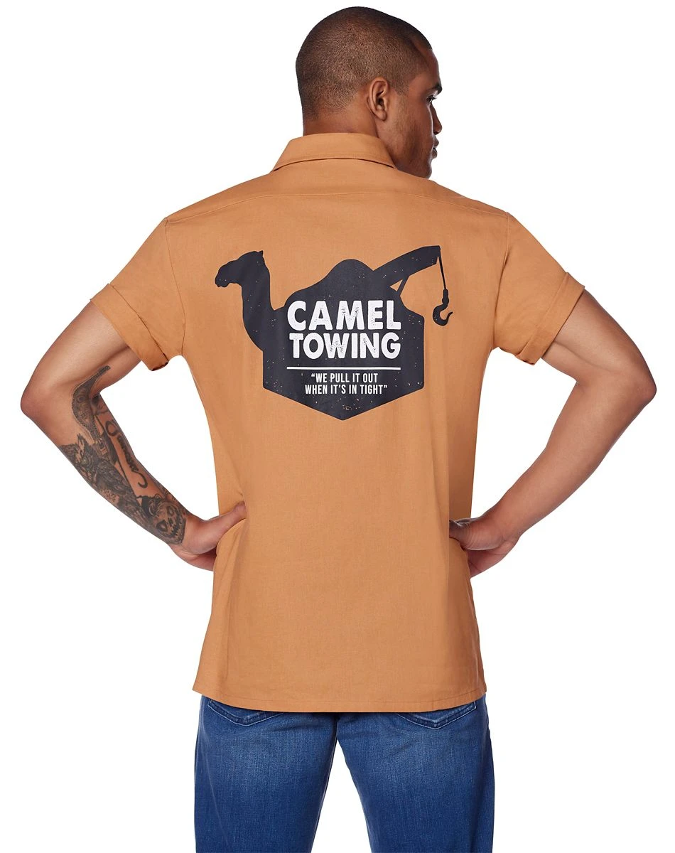 Spirit Halloween Camel Towing Work Shirt 4 Spirit Halloween Camel Towing Work Shirt - Image 2