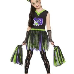Spirit Halloween Kids Deadly Cheerleader Costume