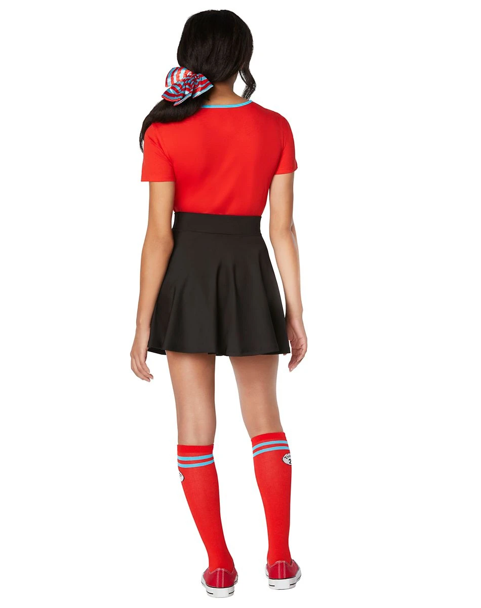 Spirit Halloween Adult Thing 1 and Thing 2 Costume Kit - Dr. Seuss 4 Spirit Halloween Adult Thing 1 and Thing 2 Costume Kit - Dr. Seuss - Image 2