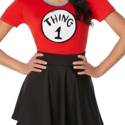 Spirit Halloween Adult Thing 1 and Thing 2 Costume Kit - Dr. Seuss 7 Spirit Halloween Adult Thing 1 and Thing 2 Costume Kit - Dr. Seuss -HALLOWEEN COSTUMES Sales Store 01532308 c