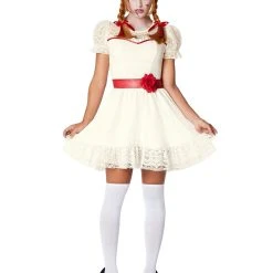 Spirit Halloween Adult Annabelle Short Dress Costume - Annabelle