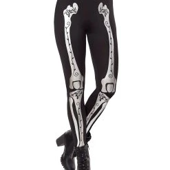 Spirit Halloween Adult Skeleton Leggings
