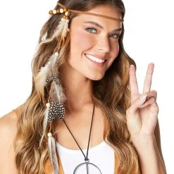 Spirit Halloween Feather Headband