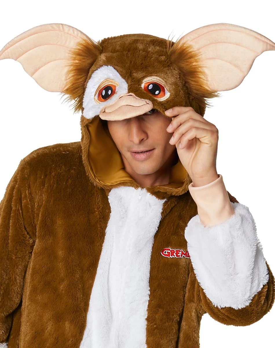 Spirit Halloween Adult Gizmo Union Suit - Gremlins 5 Spirit Halloween Adult Gizmo Union Suit - Gremlins - Image 3