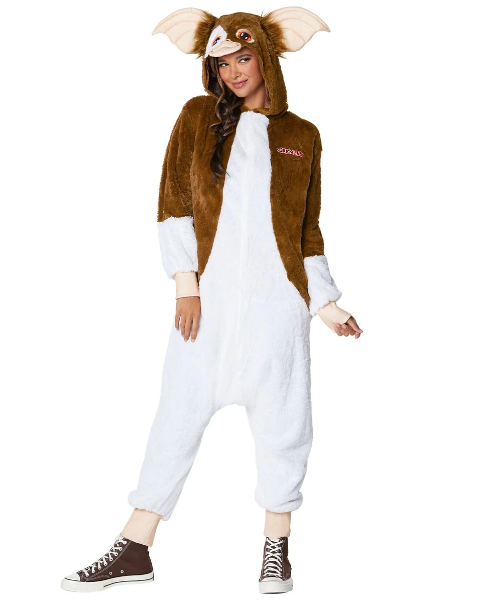 Spirit Halloween Adult Gizmo Union Suit - Gremlins 6 Spirit Halloween Adult Gizmo Union Suit - Gremlins - Image 4