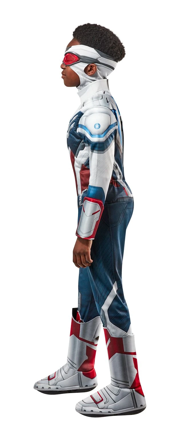 Spirit Halloween Kids Winter Soldier Costume - The Falcon and the Winter Soldier 5 Spirit Halloween Kids Winter Soldier Costume - The Falcon and the Winter Soldier - Image 3