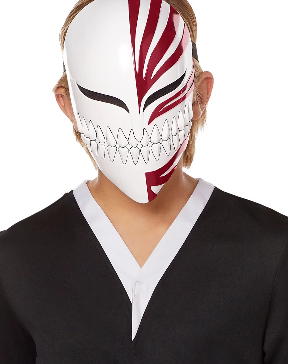 Spirit Halloween Kids Ichigo Shihakusho Hollow Costume - Bleach 4 Spirit Halloween Kids Ichigo Shihakusho Hollow Costume - Bleach - Image 2