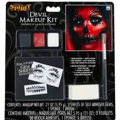 Spirit Halloween Devil Makeup Kit -HALLOWEEN COSTUMES Sales Store 01536408 b