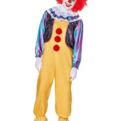Spirit Halloween Adult Classic Pennywise Clown Costume - It