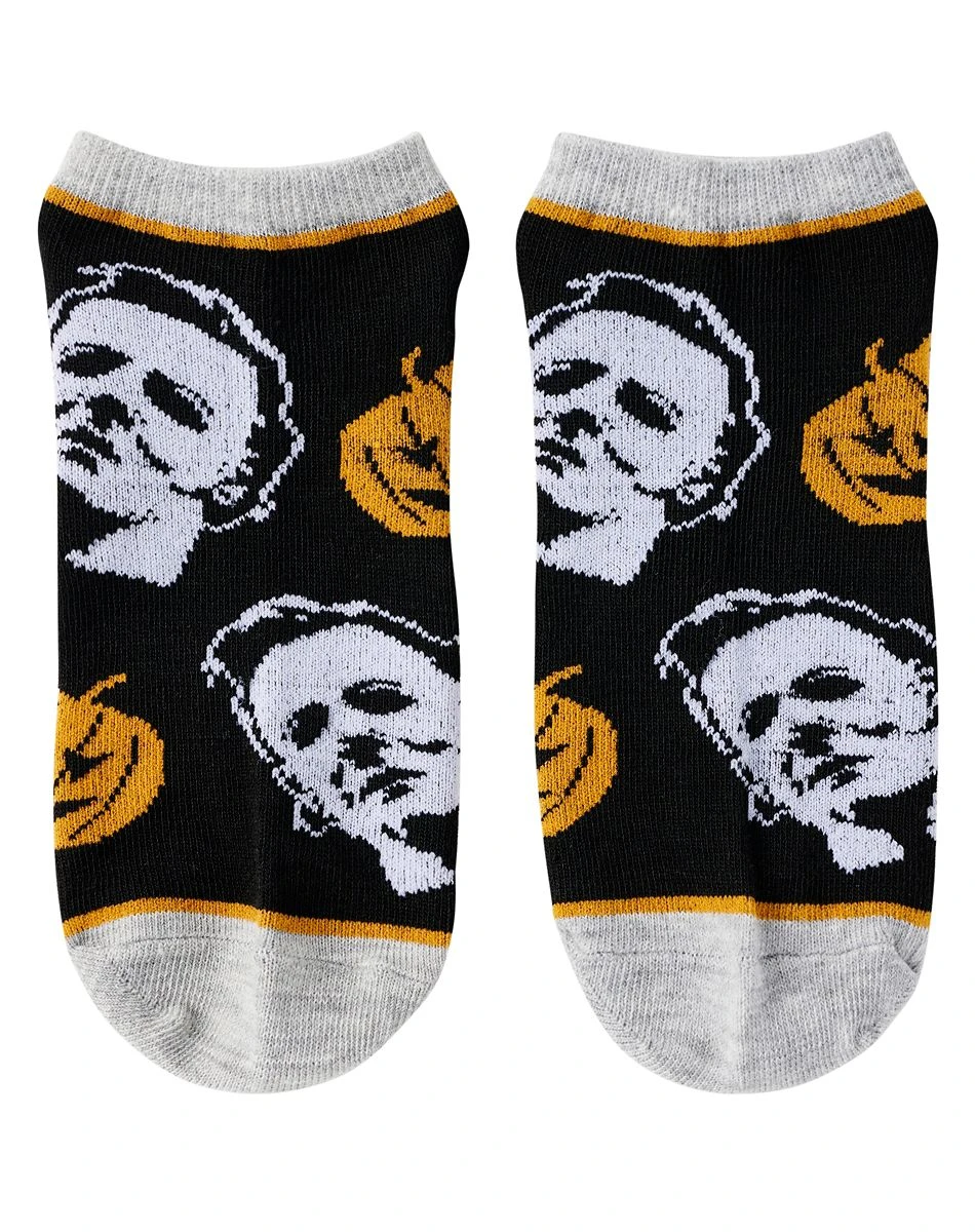 Spirit Halloween Michael Myers Ankle Socks 5 Pair - Halloween 6 Spirit Halloween Michael Myers Ankle Socks 5 Pair - Halloween - Image 4