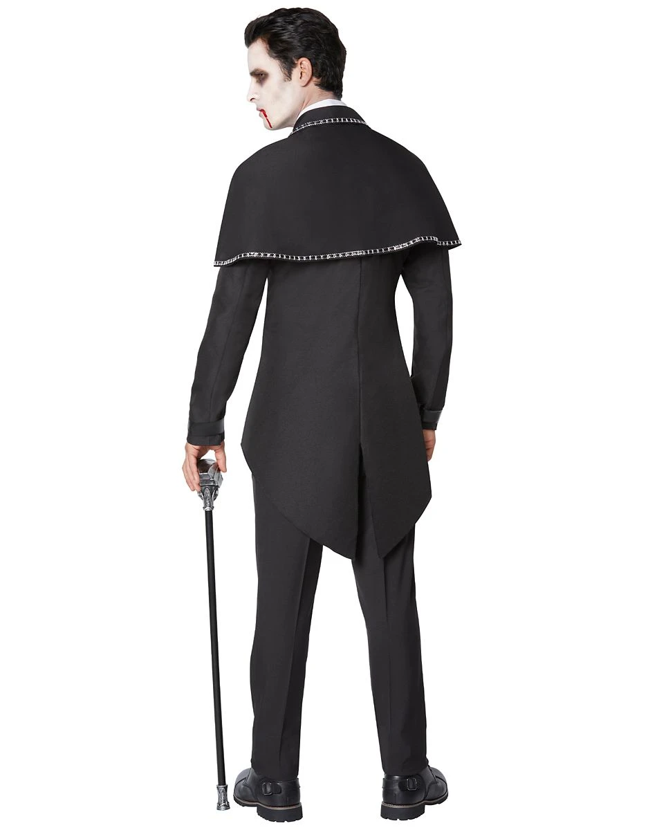 Spirit Halloween Adult Midnight Vampire Costume 4 Spirit Halloween Adult Midnight Vampire Costume - Image 2