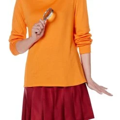 Spirit Halloween Adult Velma Costume - Scooby-Doo -HALLOWEEN COSTUMES Sales Store 01538081 c