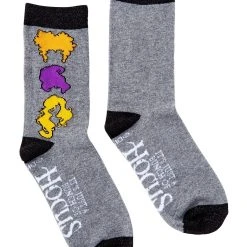 Spirit Halloween Hocus Pocus Crew Socks 2 Pack - Hocus Pocus