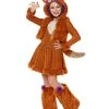 Spirit Halloween Kids Luxurious Fox Costume – The Signature Collection -HALLOWEEN COSTUMES Sales Store 01539949 a