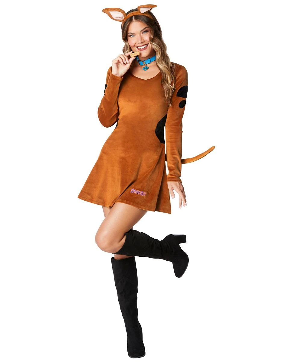 Spirit Halloween Adult Scooby-Doo Dress Costume 3 Spirit Halloween Adult Scooby-Doo Dress Costume