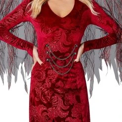 Spirit Halloween Adult Gothic Devil Costume -HALLOWEEN COSTUMES Sales Store 01541010 c