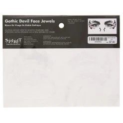 Spirit Halloween Gothic Devil Face Jewels -HALLOWEEN COSTUMES Sales Store 01541812 c
