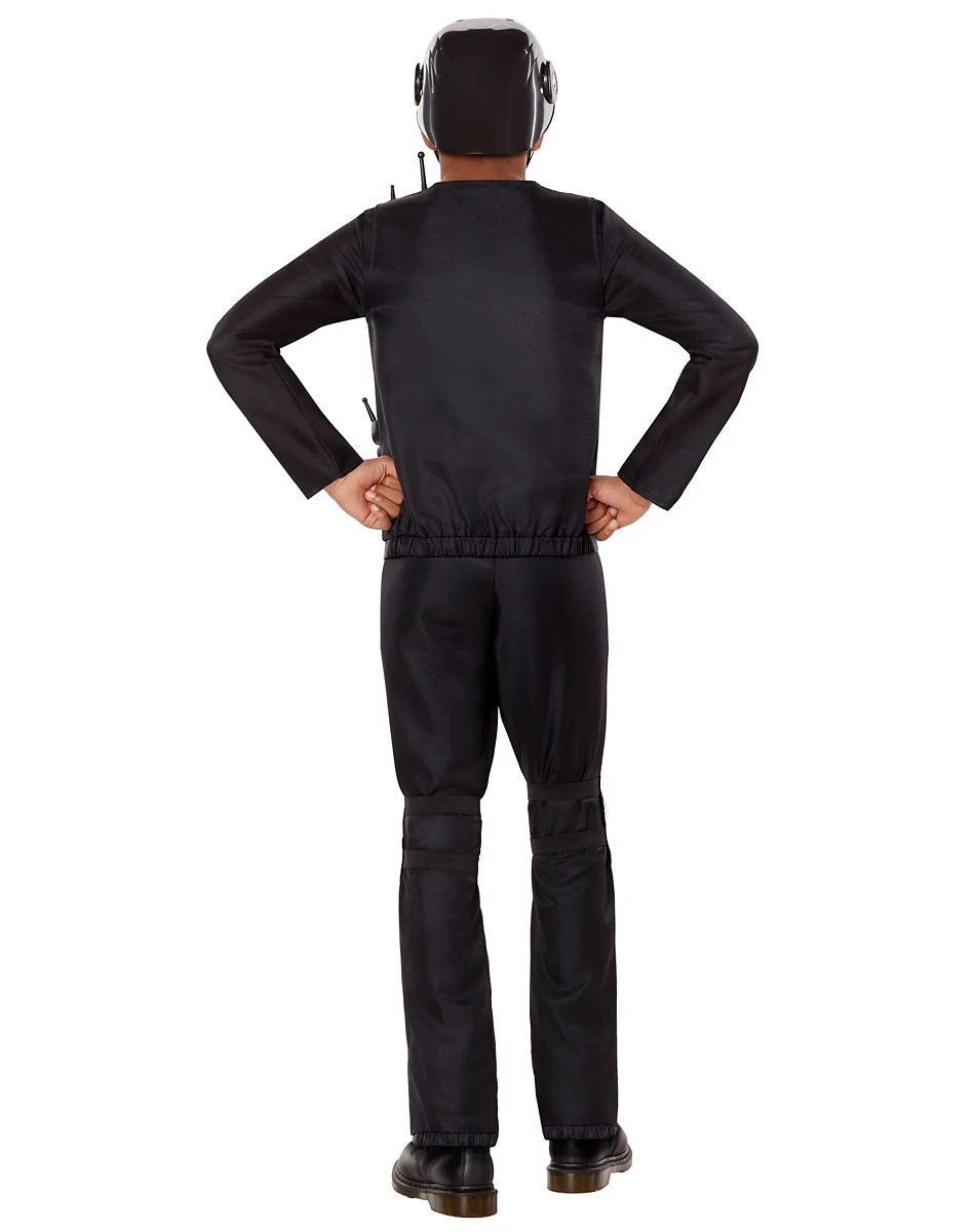 Spirit Halloween Kids SWAT Costume - Deluxe 4 Spirit Halloween Kids SWAT Costume - Deluxe - Image 2