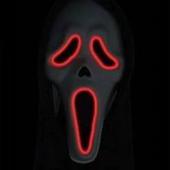 Spirit Halloween Kids Light-Up Ghost Face (R) Costume -HALLOWEEN COSTUMES Sales Store 01542372 c