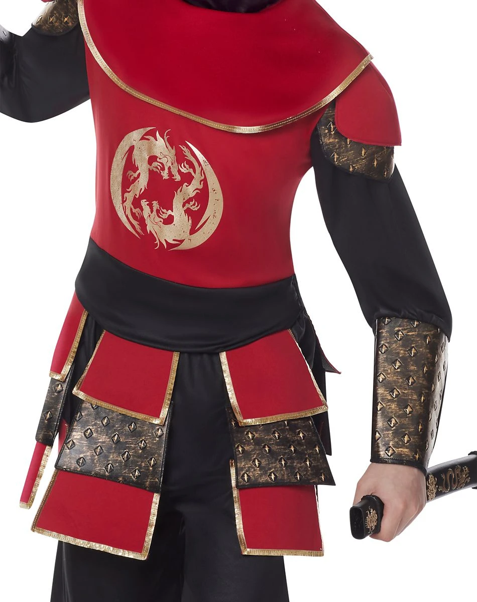 Spirit Halloween Kids Samurai Ninja Costume 4 Spirit Halloween Kids Samurai Ninja Costume - Image 2