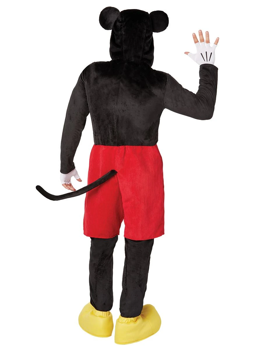 Spirit Halloween Adult Mickey Mouse Union Suit - Mickey and Friends 4 Spirit Halloween Adult Mickey Mouse Union Suit - Mickey and Friends - Image 2