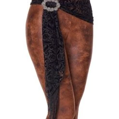 Spirit Halloween Adult Regal Rebels Pirate Leggings -HALLOWEEN COSTUMES Sales Store 01545722 c