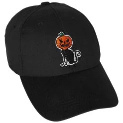Spirit Halloween Pumpkin Cat Dad Hat
