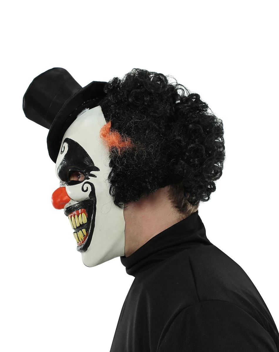 Spirit Halloween Top Hat Clown Full Mask 5 Spirit Halloween Top Hat Clown Full Mask - Image 3