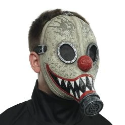 Spirit Halloween Clown Gas Half Mask -HALLOWEEN COSTUMES Sales Store 01548338 c