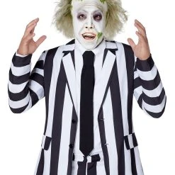 Spirit Halloween Beetlejuice Half Mask -HALLOWEEN COSTUMES Sales Store 01548593 c