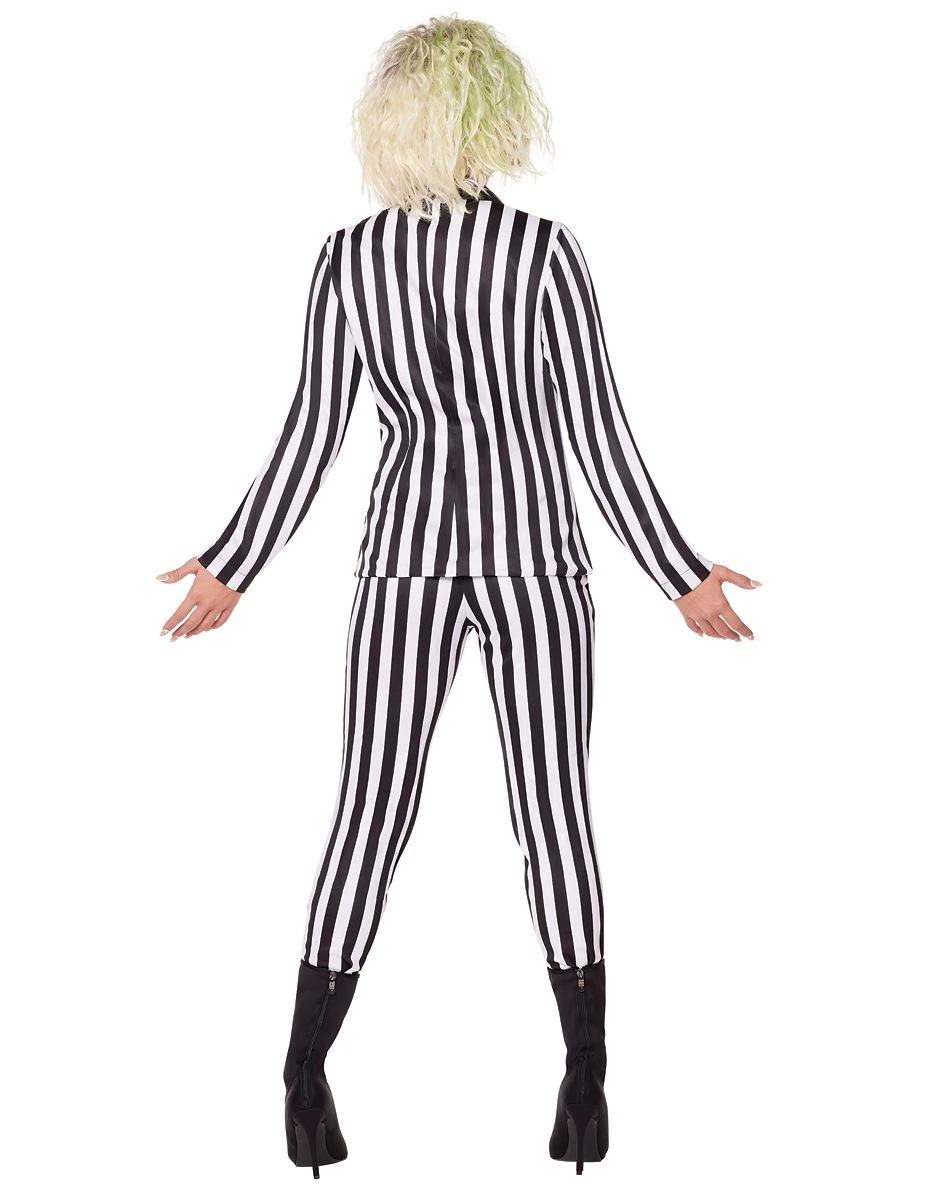 Spirit Halloween Adult Women's Beetlejuice Costume - Beetlejuice 4 Spirit Halloween Adult Women's Beetlejuice Costume - Beetlejuice - Image 2