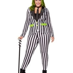 Spirit Halloween Adult Women's Beetlejuice Costume - Beetlejuice 8 Spirit Halloween Adult Women's Beetlejuice Costume - Beetlejuice -HALLOWEEN COSTUMES Sales Store 01549427 c