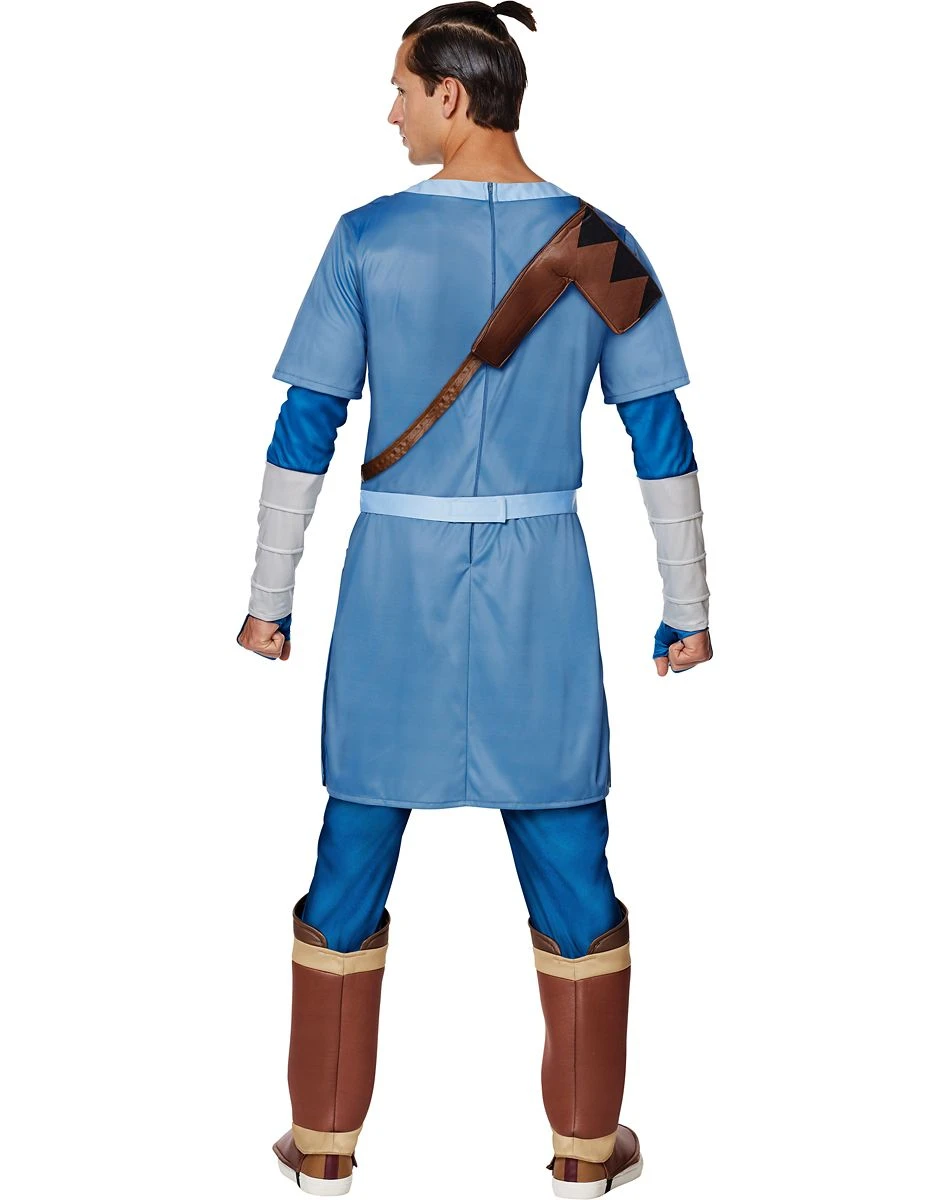 Spirit Halloween Adult Sokka Costume - Avatar: The Last Airbender 4 Spirit Halloween Adult Sokka Costume - Avatar: The Last Airbender - Image 2